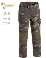 PINEWOOD&reg; Lappland Camou Kids Hose. Winddicht und Robust. Kinderhose