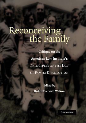 Reconceiving the Family Wilson Paperback Cambridge University Press