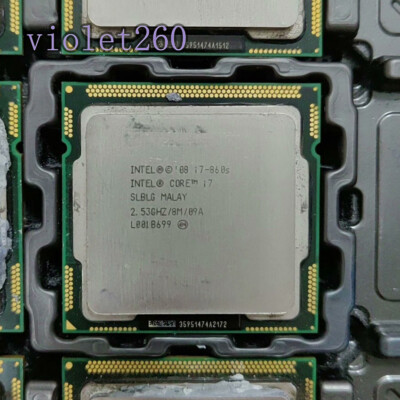 Intel Core i7-860S GHz Quad-Core 8M SLBLG LGA1156 CPU Processor