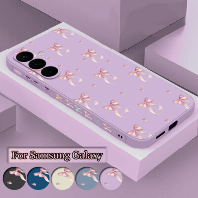 Hülle für Samsung S25 S24 S23 S22 Ultra S21 A56 A16 A55 A25 Fliege Silikon Case