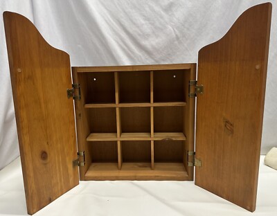 Collectors Edition Coca-Cola Wooden Cabinet with Removable Insert