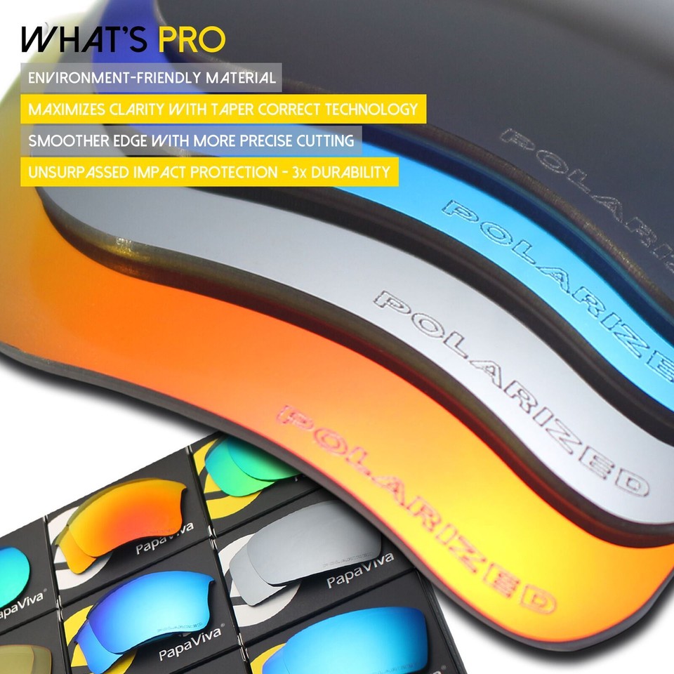 Verres Polarisés De Remplacement Lenslog Pour Costa Del Mar Blackfin - Multi-couleurs
