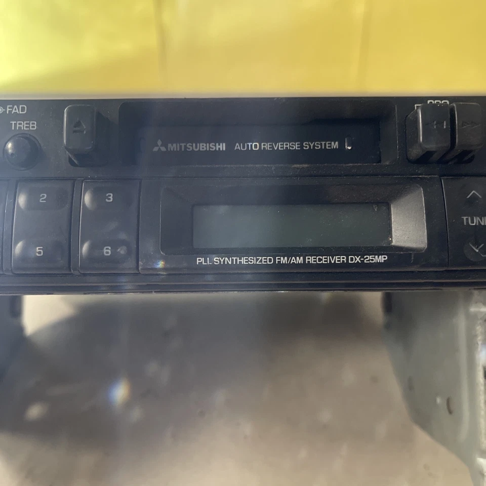 Radio Autoradio Kasettenradio MITSUBISHI PAJERO I (L04_G L14_G) 3.0 V6 104 KW - Bild 3 von 4