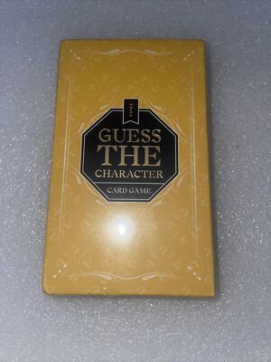 Illumicrate Exclusive: Guess The Character Card Game Fairyloot Sealed