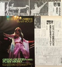 ANGEL GREGG GIUFFRIA 1976 Japan Magazine Clipping OS 12D 6PAGE