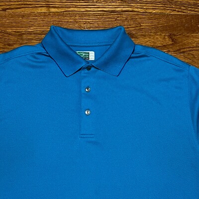 Ben Hogan Polo Shirt Mens XXL 2XL Blue Casual Golf Golfer