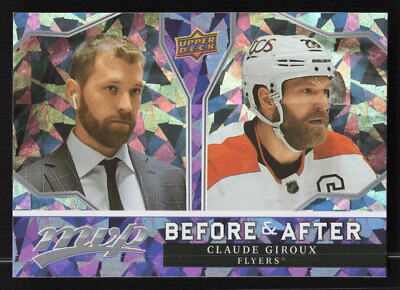 2021-22 Upper Deck MVP #BA-17 Claude Giroux Before & After Card TCCCX