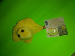 New Giant Microbes Herpes Stuffed Plush Animal Toy Education gift tags yellow 874665004464 | eBay
