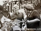 JERRY GARCIA BILL KREUTZMAN  GRATEFUL DEAD DELANY  VINTAGE  PHOTO 8" 10" GREEK — photo 2