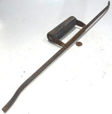 Vintage Wood Handle Mason Mortar  Concrete Cement Plaster Smoother Trowel Tool