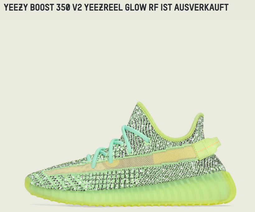 yeezy echt preis