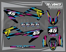 Graphics Kit for COBRA CX50 SRX FWE 2021 2022 MEYHAM SERIES PINK CYAN