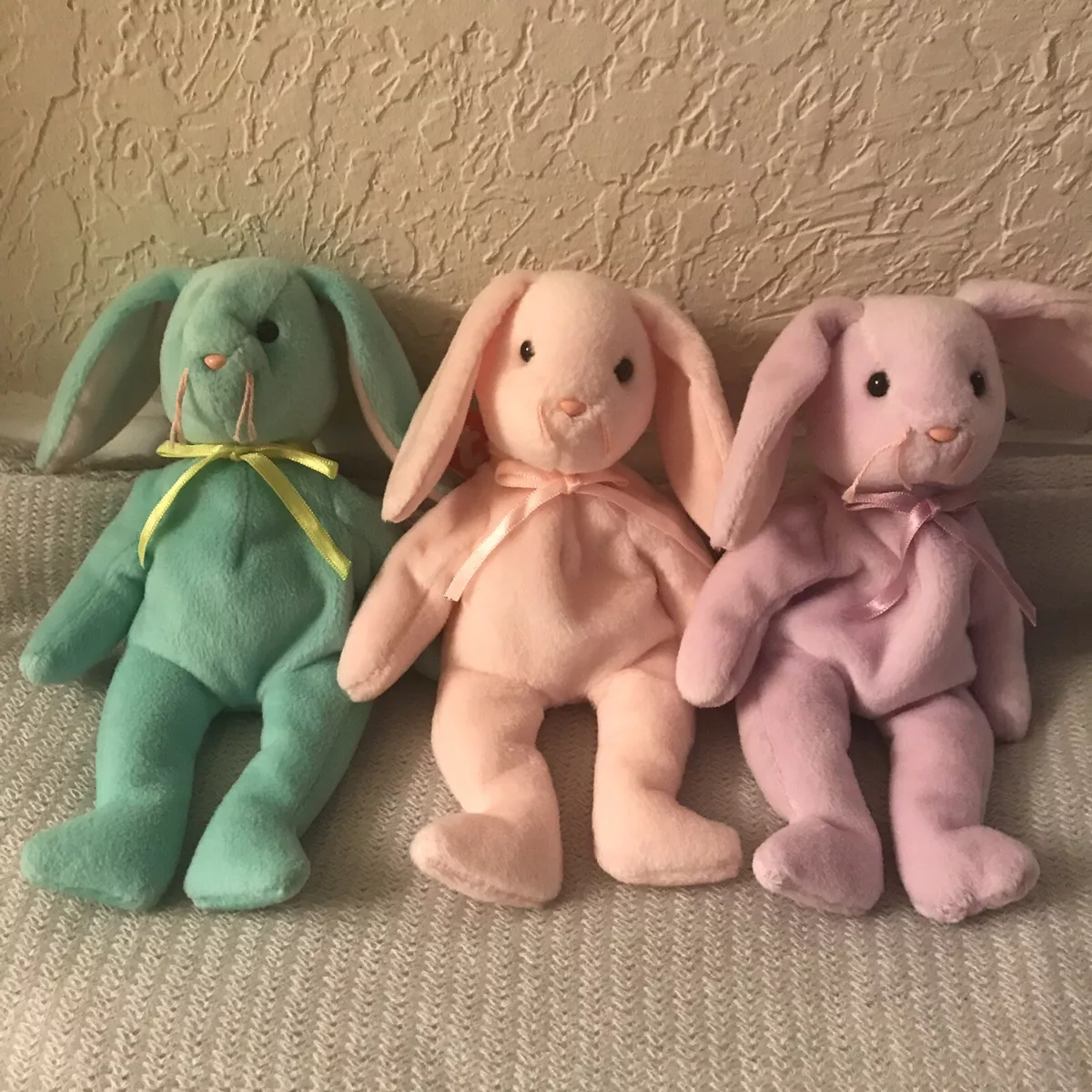 Hippity hoppity beanie clearance babies