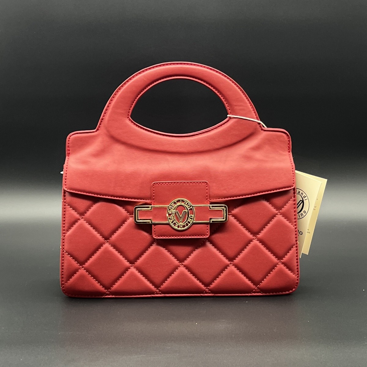 RED VALENTINO フラワーパズル ワンショルダー クラッチ 2WAY Valentino Orlandi Red Purse NEW WITH TAGS! | eBay