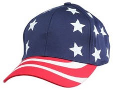 DALIX Hat Pro-Style USA Stars and Stripes Ame...