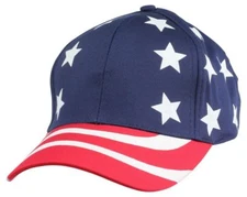 DALIX Hat Pro-Style USA Stars and Stripes American Patriotic Caps Baseball Hat