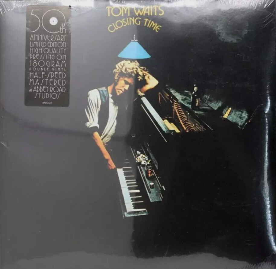 Tom Waits - Closing Time 2 x LP Black Vinyl Album - SEALED NEW