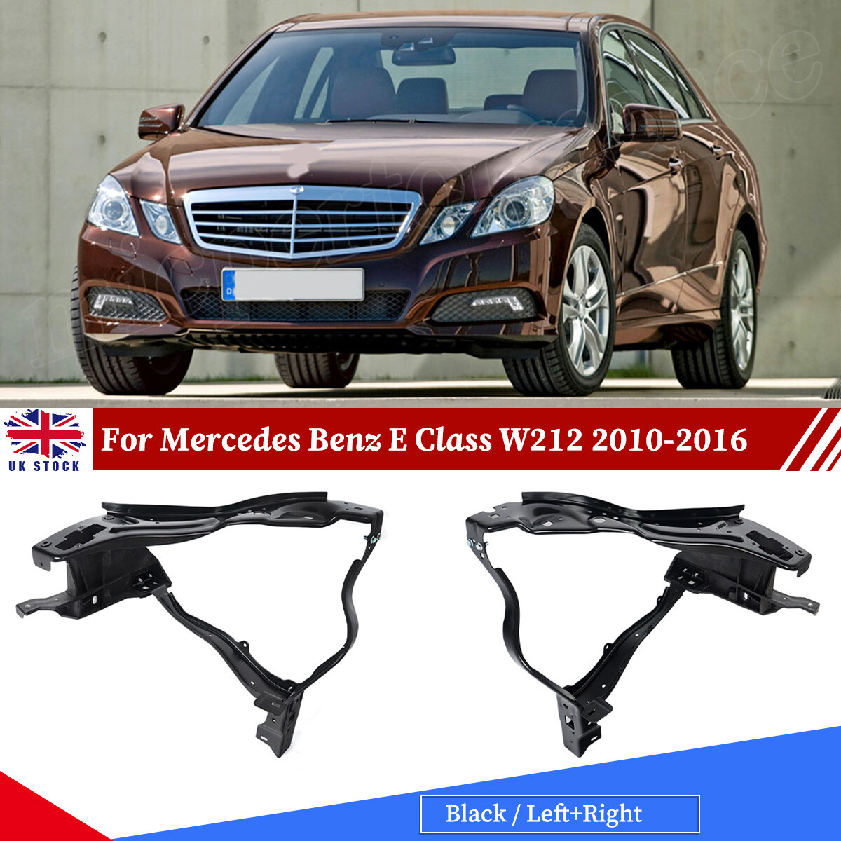 FOR MERCEDES E CLASS W212 2010-16 FRONT LEFT RIGHT SIDE HEADLIGHT MOUNT BRACKET