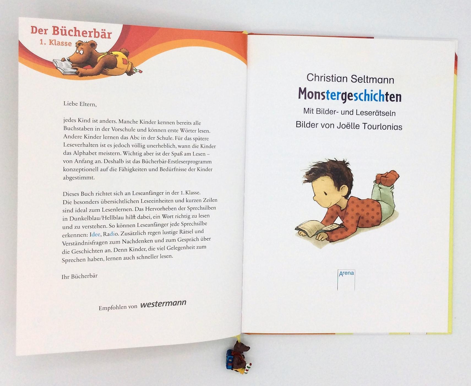 Thumbnail - Monstergeschichten | Der Bücherbär: 1. Klasse. Mit Silbentrennung |