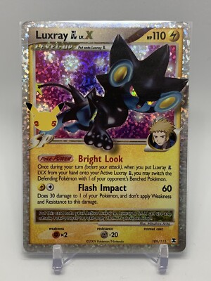 ポケモンカード LUXRAY GL LV.X HOLO PSA 10 Pokémon TCG Luxray GL LV.X Celebrations: Classic Collection 109