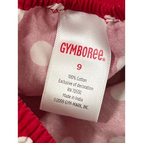 Gymboree Dress Girls Size 9 Kids Sleeveless Sundress Red White Halter Polka Dots - Picture 9 of 9