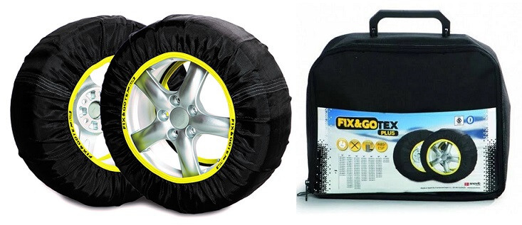 Chaussettes Neige Haute Adhérence FIX&GOTEX PLUS XL pour SUV et 4x4