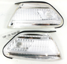 Toyota For Jzx100 Gx100 Mark2 Front Side Corner Clear Crystal Lens Lamp Rl Set