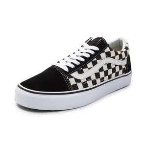 vans old skool black and white checkered skate shoes