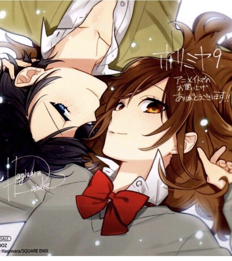 Anime Horimiya, Izumi Miyamura and kyoko hori Art Board Print for