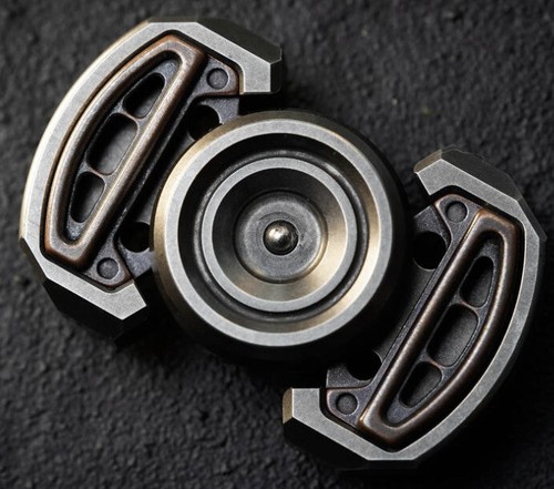 Strike “Mini Robot” Fidget Spinner - Metal Player Design Rare EDC - Picture 2 of 11