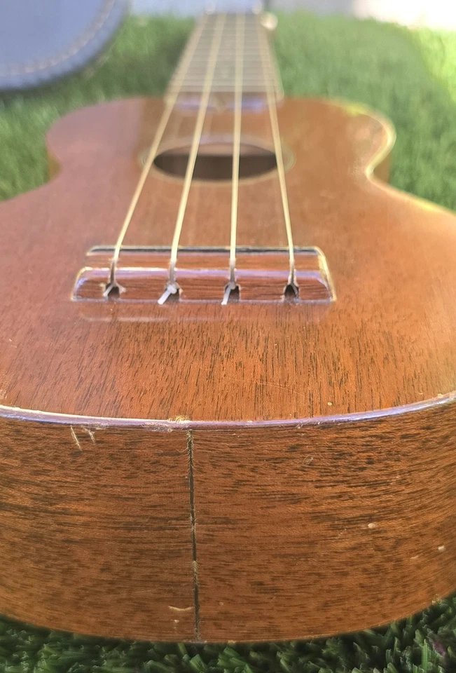 Antique C.F. Martin & Co. Soprano Ukulele Mahogany Nazareth PA Prewar 1930s - Image 4 of 4