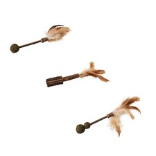 Ethical Products Silvervine Cat Toy Feather Assorted Medium