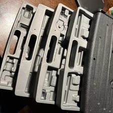 Plastic Four Drawer Tool Organizer Empty