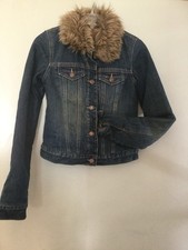 Abercrombie Fitch Denim Jacket XS Vintage Per...