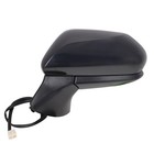 Unpainted Power Flat Driver Side Door Mirror Manual Folding 128-10521