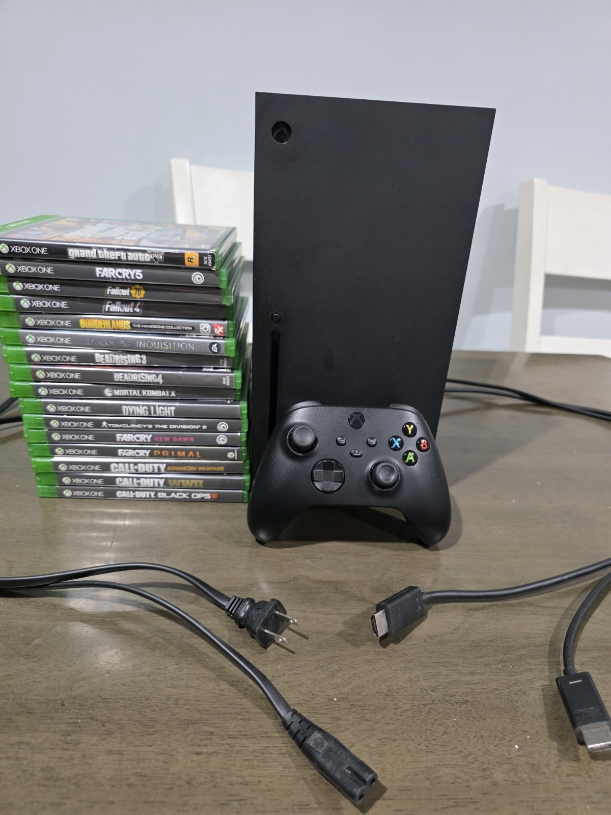 Microsoft Xbox Series X 1TB Console w/ Controller, HDMI & Power Cables, 16 Games