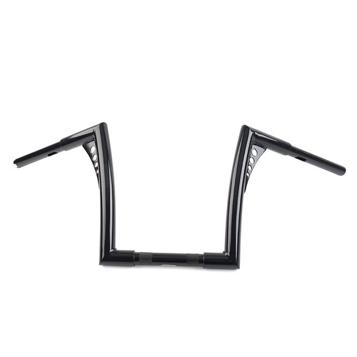 12'' Rise 1-1/4'' Ape Hangers Bars Handlebar For Harley Softail FLST FXST - Picture 19 of 23