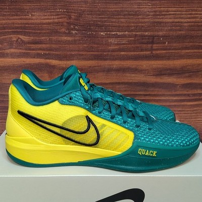 Nike Athletic Green Yellow Oregon Ducks Basketball Sneakers Shoes Oregon Ducks Nike Ja Basketball Shoe Men main image 4