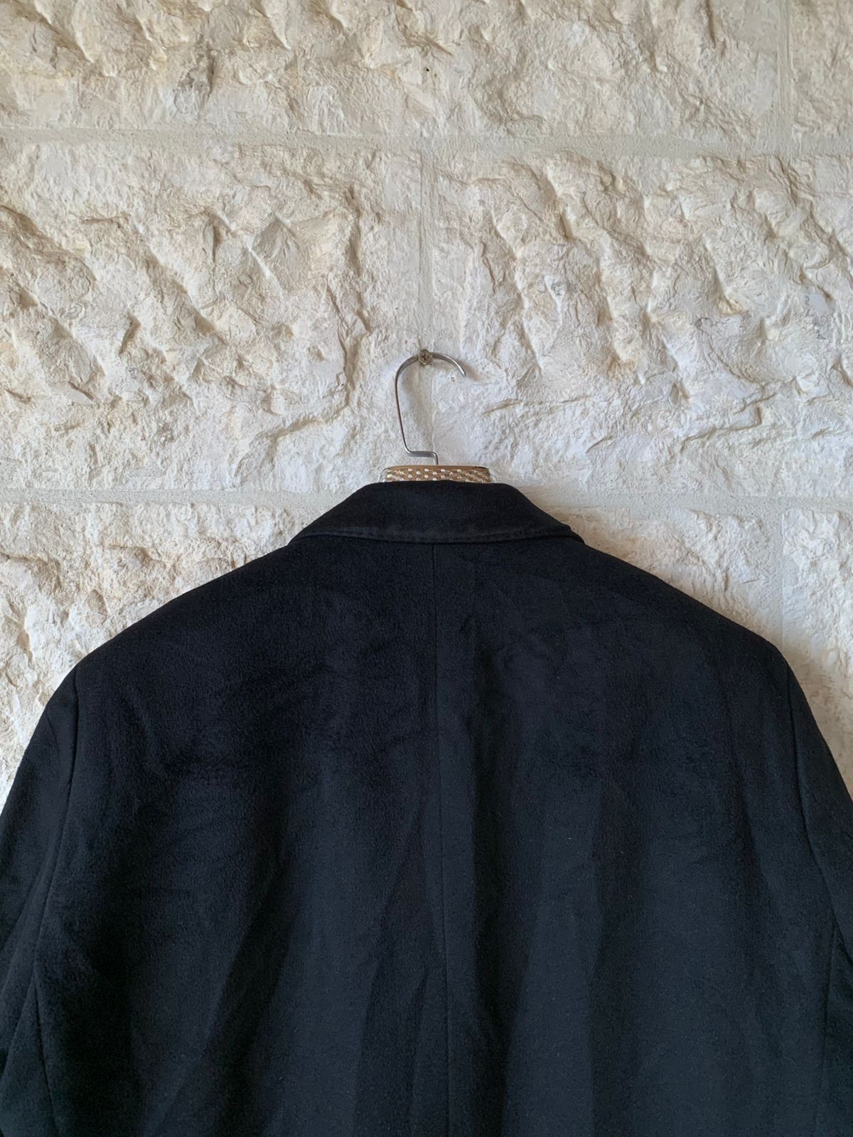 Hugo Boss Wool Cashmere Colombo classic black top over coat 42R thumbnail 15