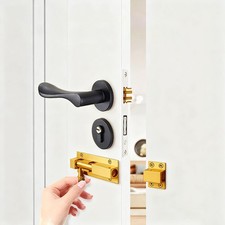 Perno de cerradura de puerta de acero inoxidable para mayor seguridad en varios tipos de puertas
