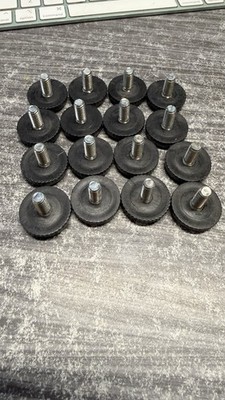 Leveling Feet (Set of 16) 1/4'' - 20, shelf, table, chair more