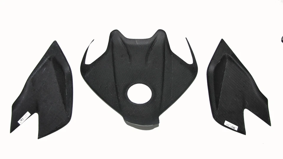 MH Carbon Tankhaube 3 Teilig Passend für MV Agusta 800 Dragster Brutale RR771369 - Bild 4 von 4