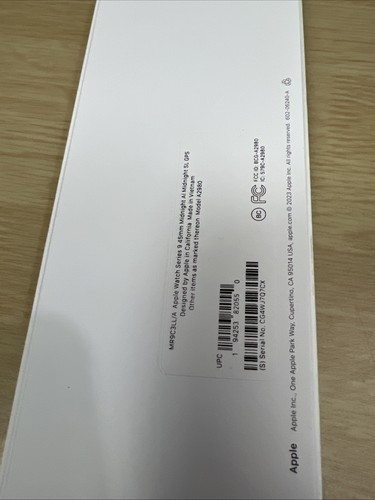 Apple Watch Series 9 A2984 45mm GPS + Bracelet Sport Cellulaire avec Sortie de Boîte - Photo 11 sur 11