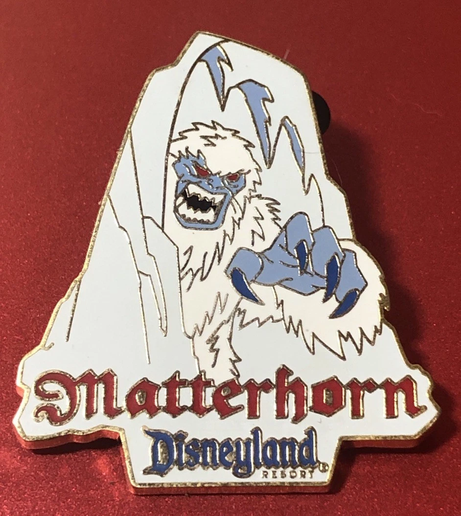 2007 Disney DLR - Matterhorn - Abominable Snowman In Cave Pin Rare