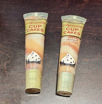 Bath & Body Works NEW Most Popular HARD-TO-FIND Set of TWO CUP CAKES Lip Gloss
