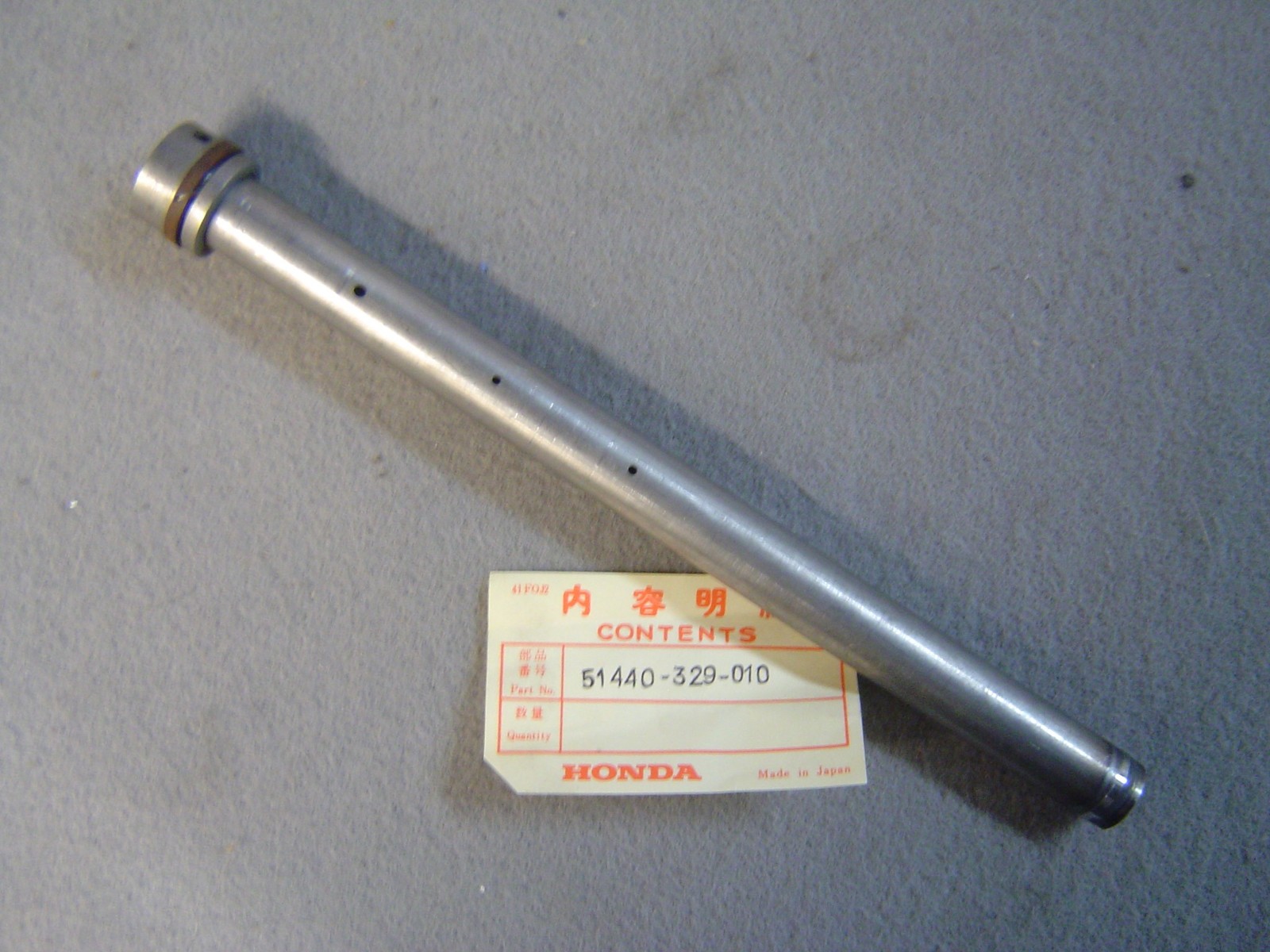 Piston de bras de fourche pour XL250 en acier chromé de 35mm