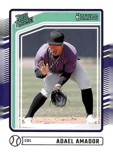 2024 Donruss #169 Adael Amador | Baseball Card