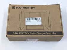 ECO-WORTHY PWM 12V/24V 60A Solar Charger Controller W/ LCD Screen Display