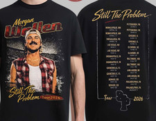 Morgan Wallen Still The Problem Tour 2026 black color 2 side Shirt VK11678