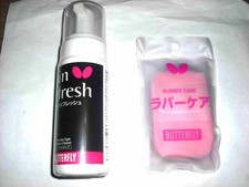 Genuine New Butterfly paddle rubber cleaner and rubber care in sealed package